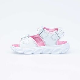 324029-11 Пляжная обувь с LED-подсветкой на подошве для девочки персиковый фото №2