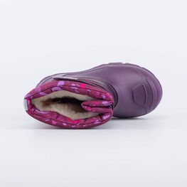 264013-48 Сноубутсы на липучках бордовый для девочки бордовый фото №4