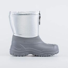 664117-43 Сноубутсы с защитой от снега для девочки серый фото №2