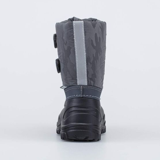 464090-41 Сноубутсы с липучками серый для мальчики серый фото №5