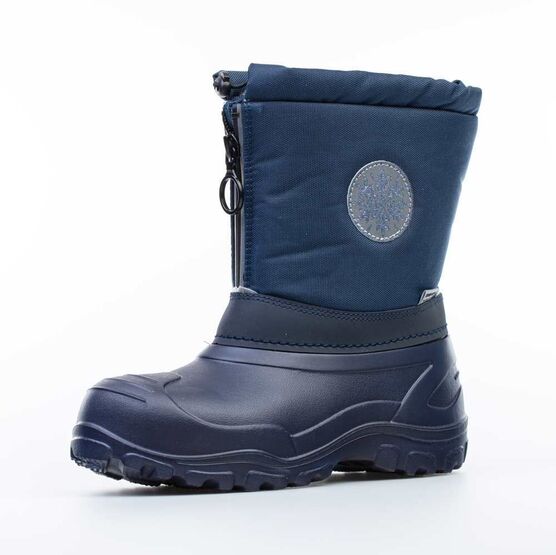 664058-45 Сноубутсы для девочки светло-синий