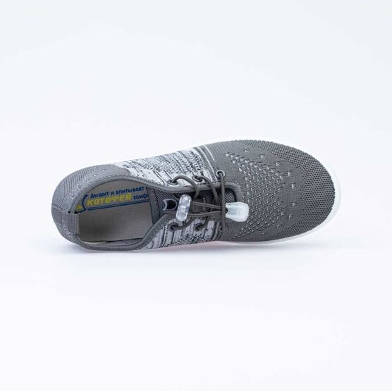 631132-11 Кеды для мальчики серый фото №4