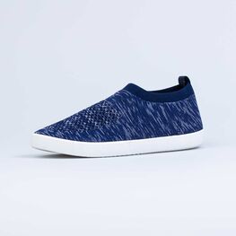 731123-12 Кеды из вязаного текстиля для мальчики синий