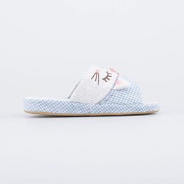 531294-11 Домашние детские тапочки Милая кошечка для девочки голубой фото №2