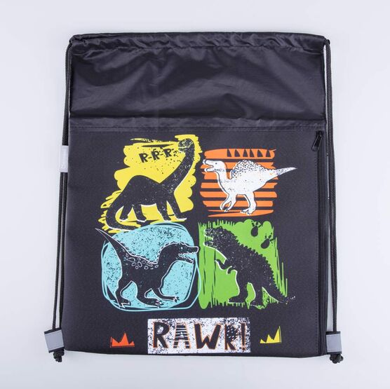 02708094-20 Мешок для сменной обуви черный для мальчики черный