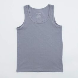 07754018-40 Комплект из 2-х маек для мальчика, бел-сер для мальчики бел-сер фото №2