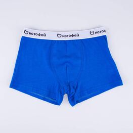 07755020-41 Трусы-боксеры для мальчика 3 шт. для мальчики син-бел фото №4