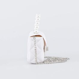 02809073-00 Мини сумка детская Жемчуг белый для девочки белый фото №2