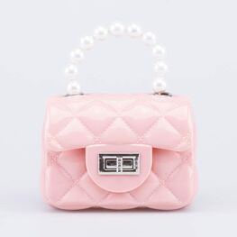02809073-02 Мини сумка детская Жемчуг розовый для девочки розовый
