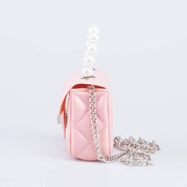 02809073-02 Мини сумка детская Жемчуг розовый для девочки розовый фото №3