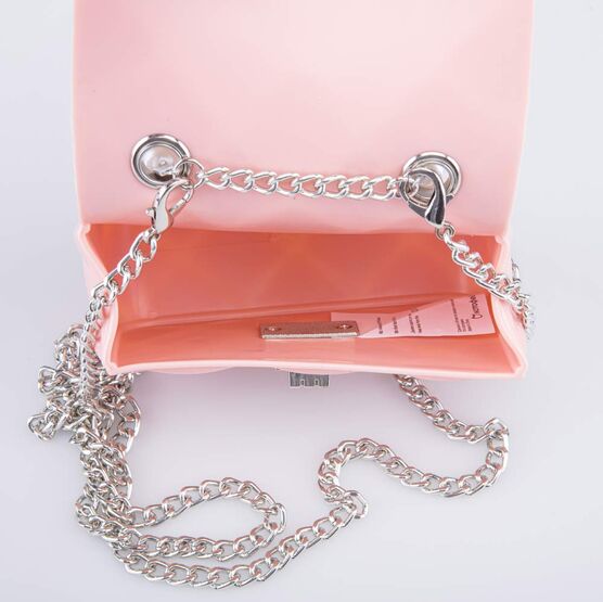 02809073-02 Мини сумка детская Жемчуг розовый для девочки розовый фото №5