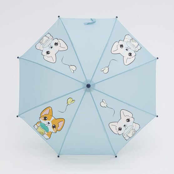 03807178-40 Зонт детский голубой для девочки голубой фото №2