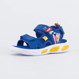 324072-11 Пляжные сандалии с LED Три кота для мальчики синий