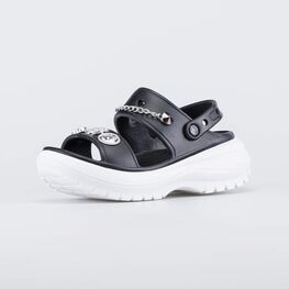 725090-02 Обувь для пляжа Рок-Звезда для девочки черный + белый