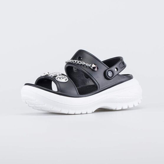 725090-02 Обувь для пляжа Рок-Звезда для девочки черный + белый