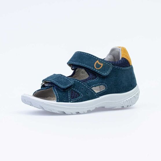 422070-22 Сандалии для мальчики син-жел