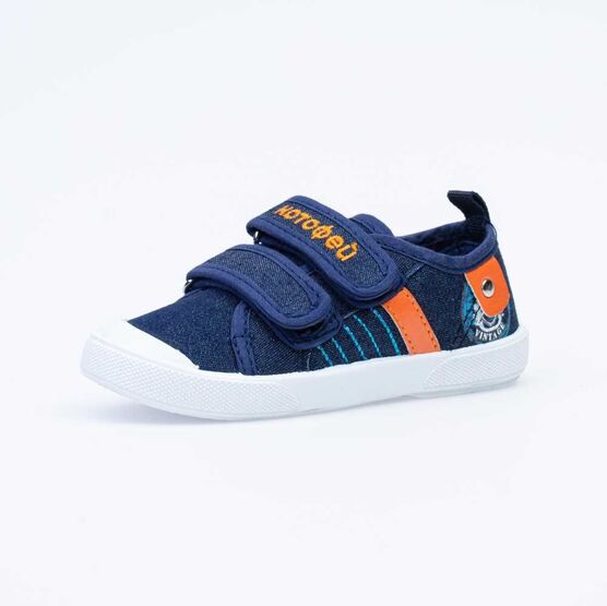 331152-11 Кеды из джинсовой ткани для мальчики светло-синий