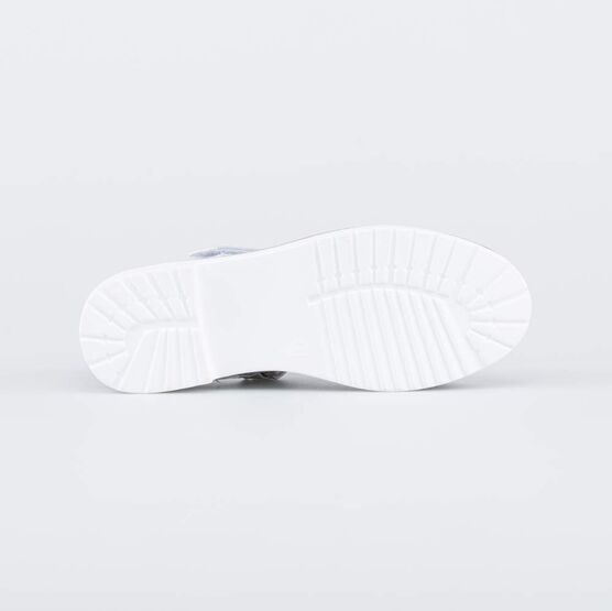 333021-24 Праздничные туфли для девочки серебрист. фото №3