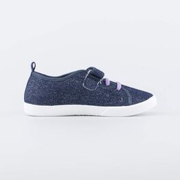 531285-11 Кеды на липучке Джинс темно-синий для девочки темно-синий фото №2