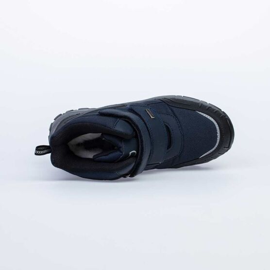 754952-41 Мембранные ботинки для мальчики син-сер фото №4