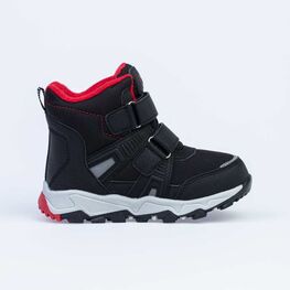 454822-41 Мембранные ботинки с LED-подсветкой для мальчики черно-красный фото №2