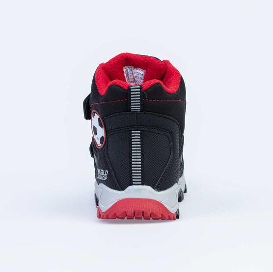 454822-41 Мембранные ботинки с LED-подсветкой для мальчики черно-красный фото №5