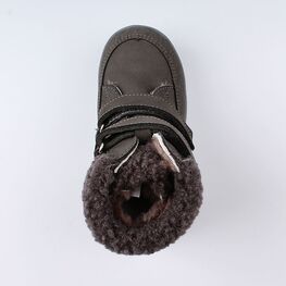 352255-52 Сапожки для мальчики серый фото №4