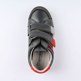 432129-25 Полуботинки для мальчики сер-кра фото №4