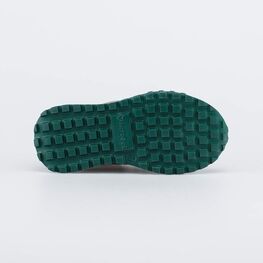 344476-72 Кожаные кроссовки для мальчики черный + зеленый фото №3