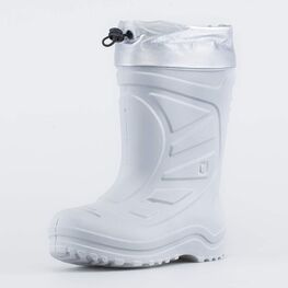 665005-12 Сапожки из ЭВА утепленные серый для девочки серый