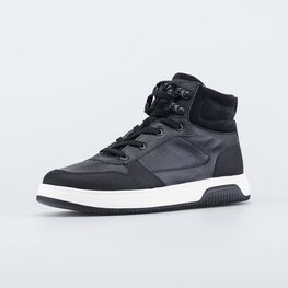 752259-31 Ботинки на весну-осень черный для мальчики черный