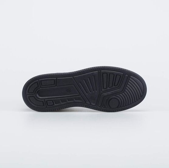 752261-33 Утепленные кожаные ботинки для мальчика-подростка для мальчики черный + серый фото №3