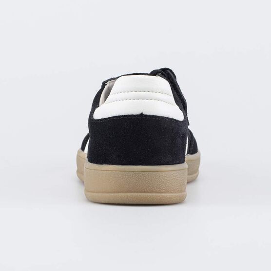 734050-73 Кожаные кеды для мальчика-подростка Черный для мальчики черный фото №5