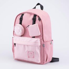 02804306-00 Рюкзак школьный розовый для девочки розовый фото №2