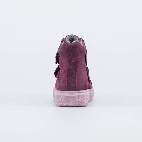 552336-31 Ботинки утепленные на весну/осень Magical для девочки бордовый фото №5