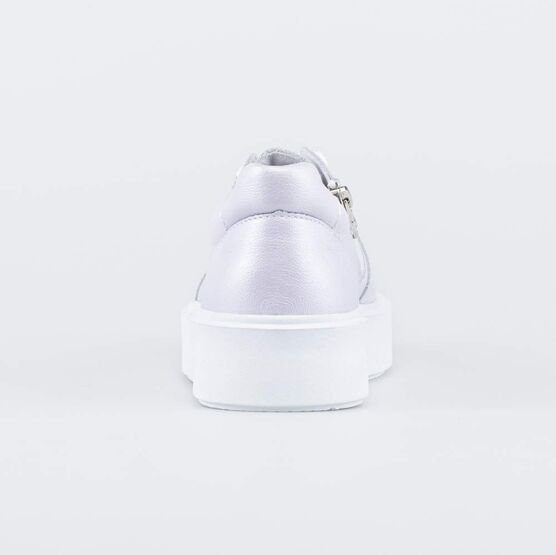 632348-22 Кожаные полуботинки для девочки сиреневый для девочки сиреневый фото №5