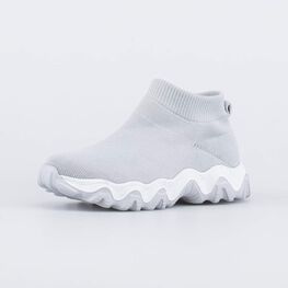 641030-13 Кроссовки-чулки для девочки для девочки серый