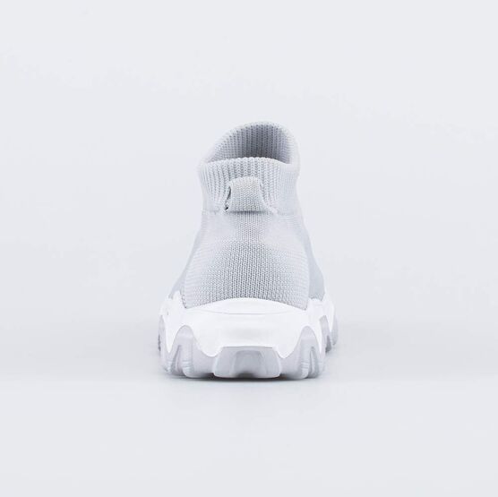 641030-13 Кроссовки-чулки для девочки для девочки серый фото №5