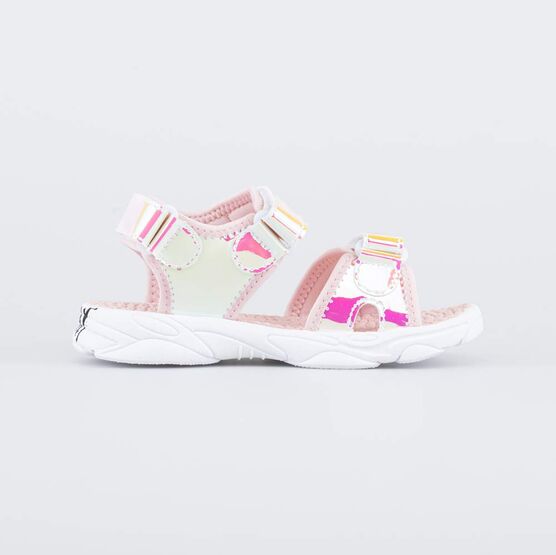 523069-11 Пляжные сандалии для девочки для девочки коралл фото №2