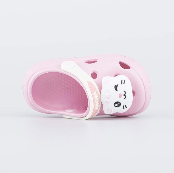 325122-01 Пляжные сабо для девочки для девочки розовый фото №4