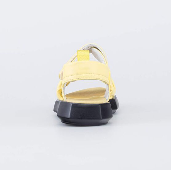523066-22 Босоножки для девочки для девочки желтый фото №5