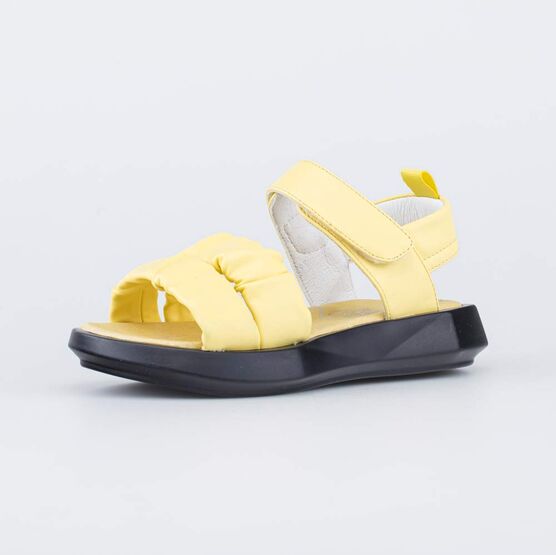 523066-22 Босоножки для девочки для девочки желтый