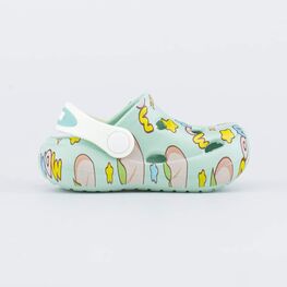 325123-01 Пляжные клоги для девочки для девочки мятный фото №2