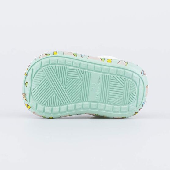 325123-01 Пляжные клоги для девочки для девочки мятный фото №3