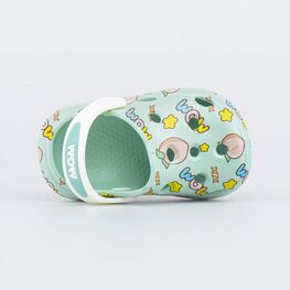 325123-01 Пляжные клоги для девочки для девочки мятный фото №4