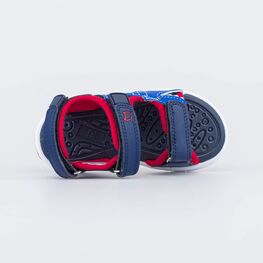 124028-12 Пляжные сандалии для мальчика для мальчики син-кра фото №4