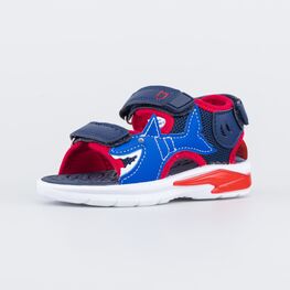 124028-12 Пляжные сандалии для мальчика для мальчики син-кра