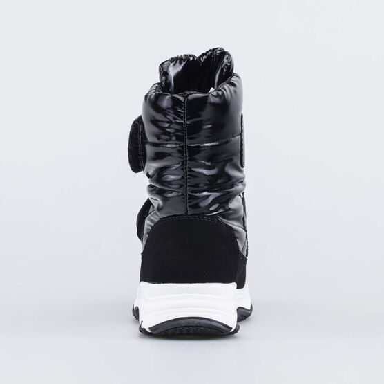 454061-44 Черные дутики для девочки для девочки черный фото №5