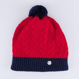 07711397-40 Шапка шерстяная для мальчика для мальчики красный+синий фото №4