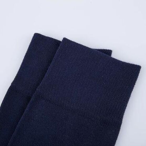 07742551-40 Классические мужские носки синие для мальчики синий фото №2